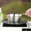 1pc-Outdoor 304 Stainless Steel Folding Bowl Picnic Rice Bowl Barbecue Mountaineering Water Cup Camping Portable Cooker