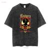 Evergrey T Shirt Size Medium Progressive Metal Sweden Vintage Washed Homme Soft Stretched Versatile Casual Stylish Fashion