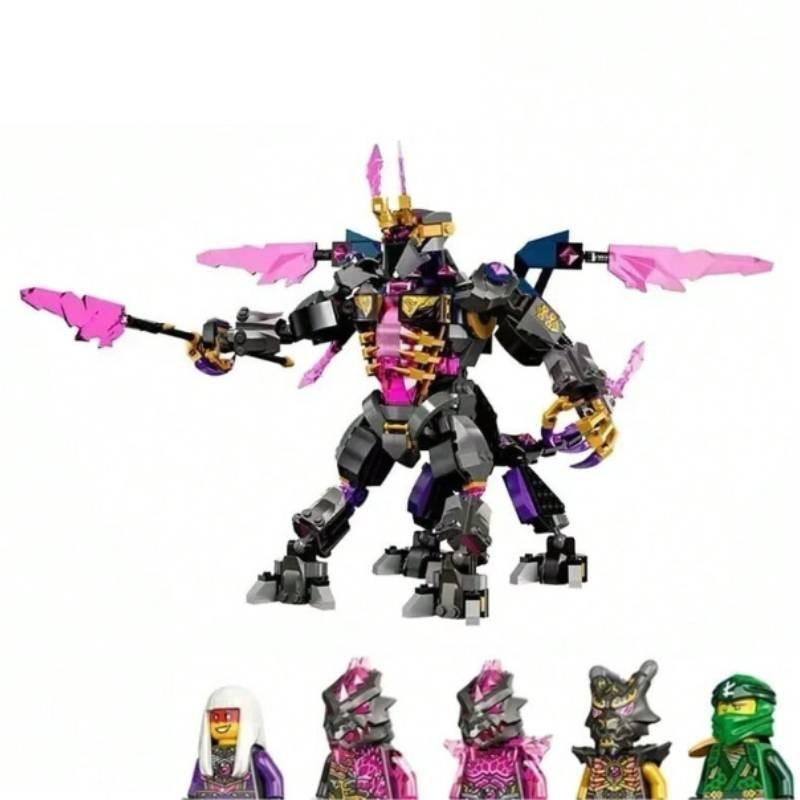 Ninjago Crystal The King Puzzle Assembly Building Blocks Model For Kids Gift