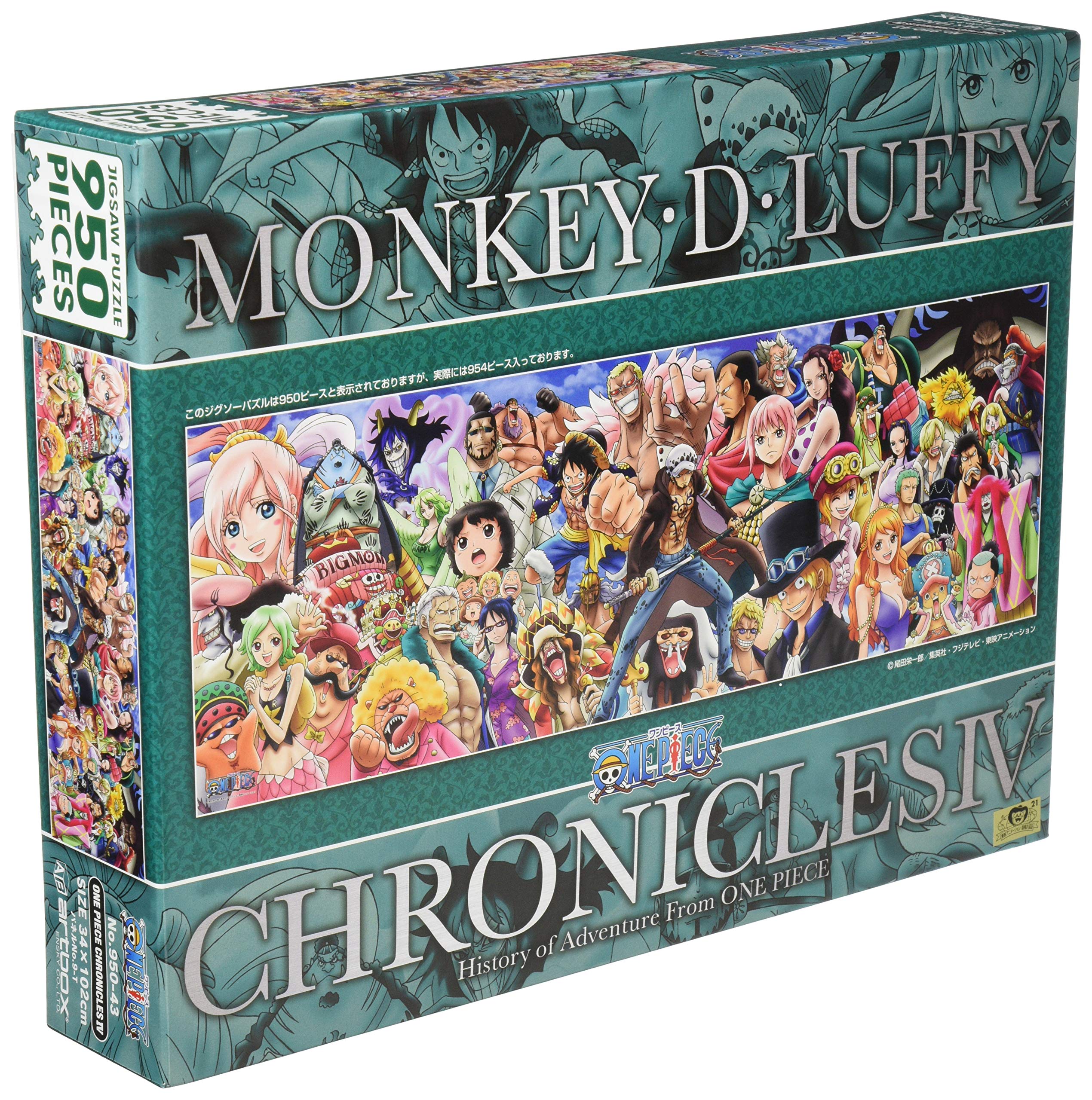 

ENSKY ONE PIECE CHRONICLESIV 34 x 102 см Пазл 950 деталей JIGSAW PUZZLE 950-43