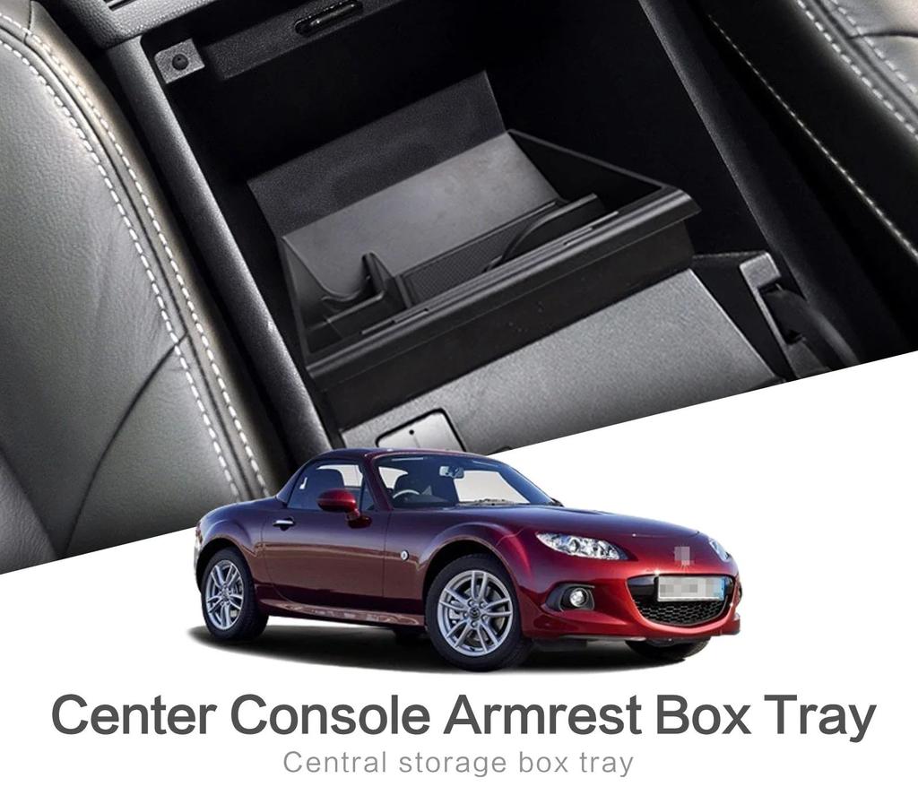 Center Console Armrest Storage Box for Mazda MX-5 NC 2006 - 2014 MX5 MIATA Roadster Accessories Tray Tidying