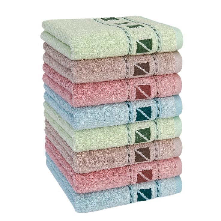 Custom Bamboo Jacquard Bath & Face Towels - Soft, Absorbent, Plain Color