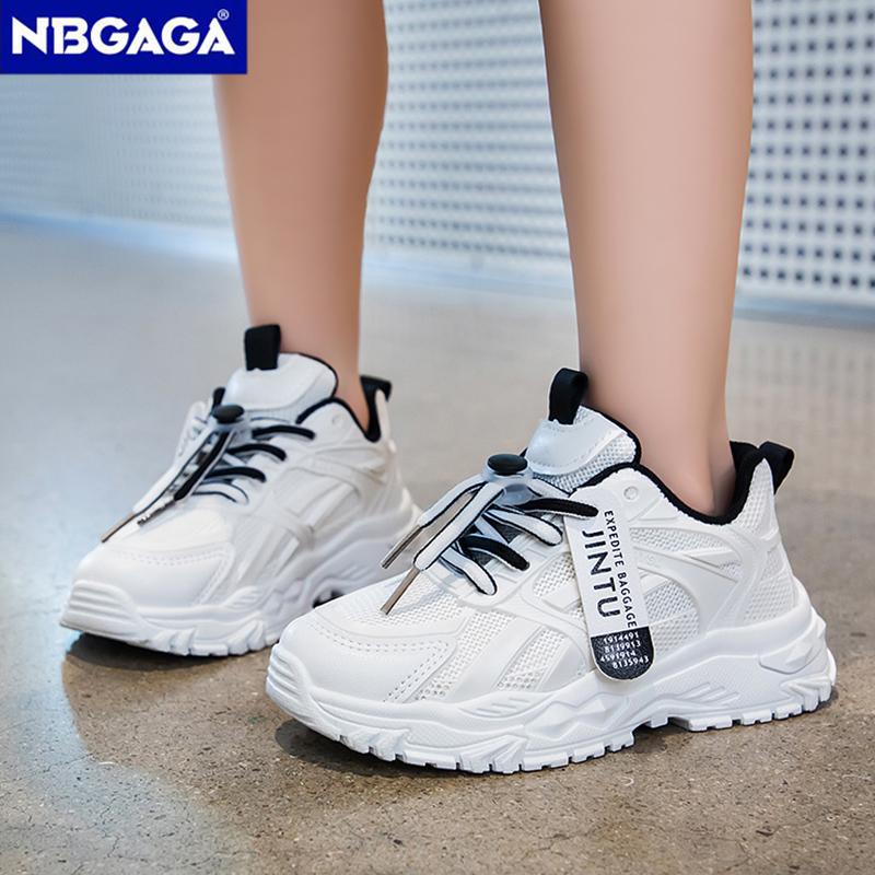 Kids Mesh Casual Shoes Korean Style Boy's Sneakers Outdoor Comfortable 5-16Years Children' Girl Walking Running Shoes Anti Slip