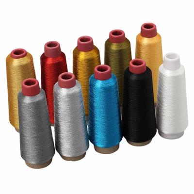 3200 Meters/Roll Diy Handmade Cross-Stitch Metal Thread 150d Gold Thread Fine Silver Thread Bright Silk Thread Computer Embroidery Thread
