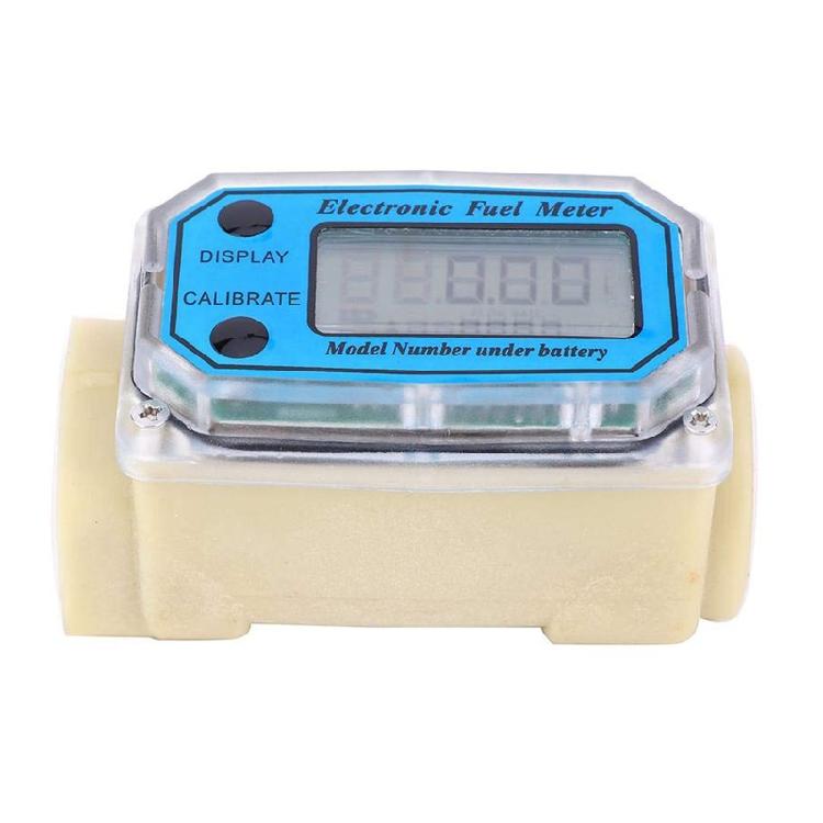 Digital Flow Meter Die sel Fuel Flowmeter High Accuracy 1-Inch Turbo Flow Meter