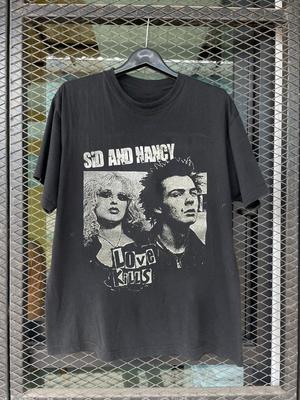 Sex Pistols - SID AND NANCY Love Kill Cotton Full Size S-5XL Unisex T-Shirt