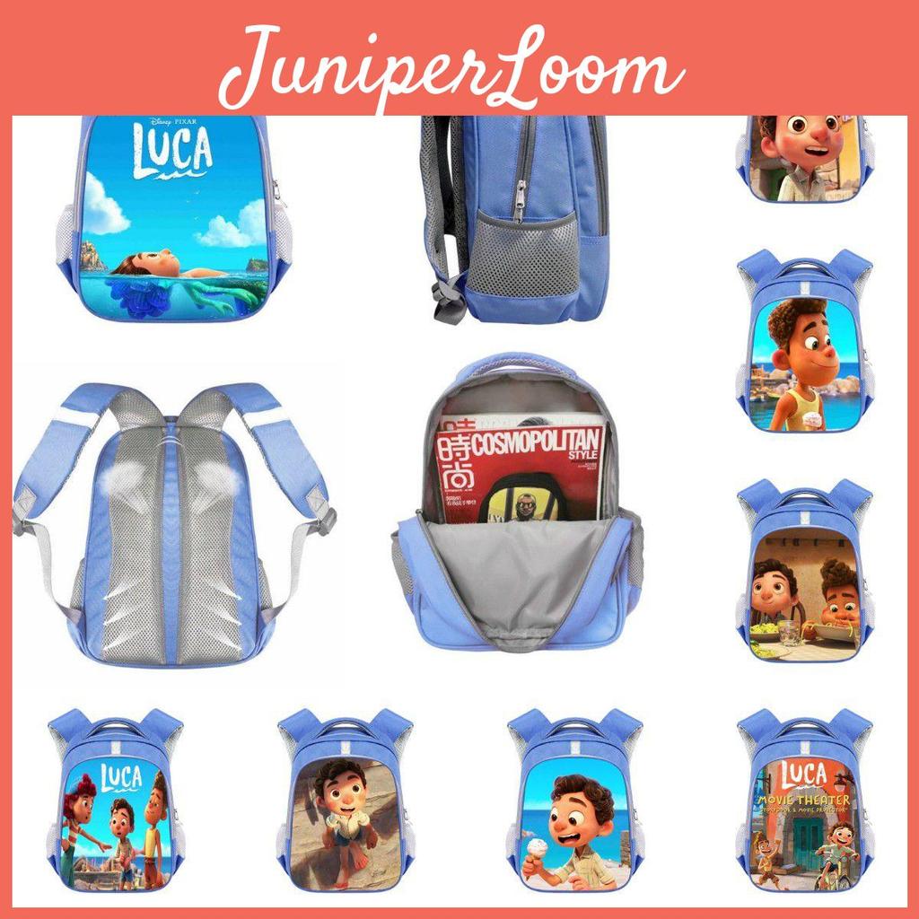 Stylish And Spacious Luca Alberto Kids Schoolbag With Reflective Safety Strip