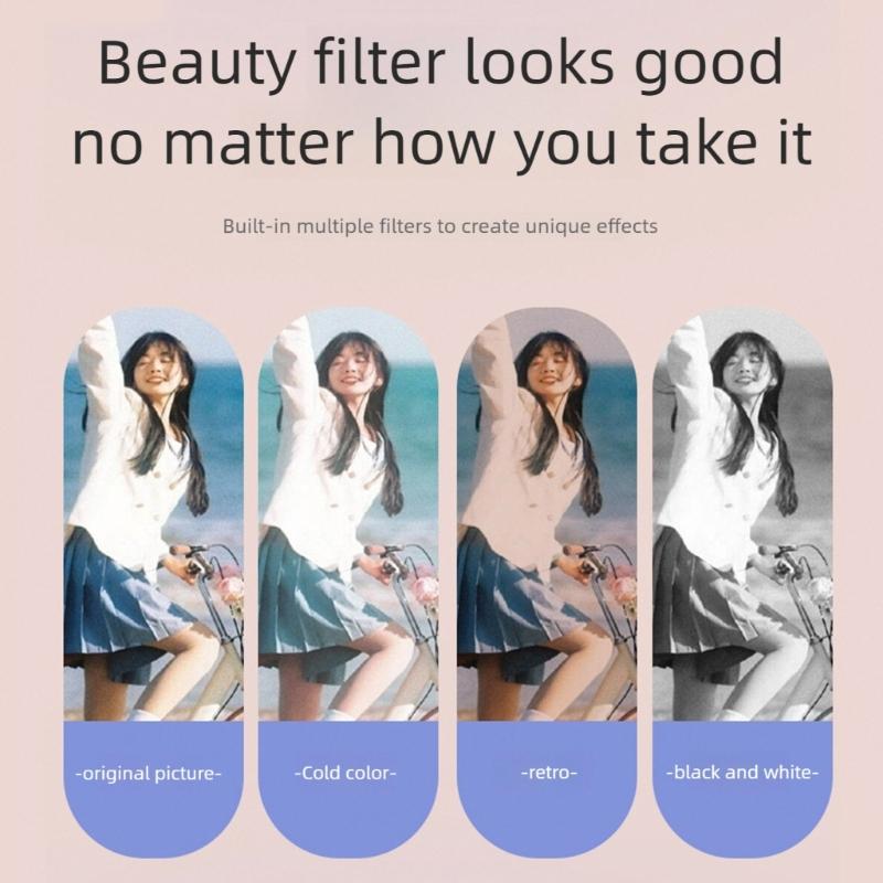 Vintaged Camera With 2.8Inch Front Screen 16x Digital Zooming 1080P Video Recording For Outdoor School Event