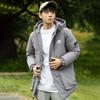 New Balance Windproof Long Down Jacket Asia Sizing 'Grey' Unisex AMJ23341-ZNC