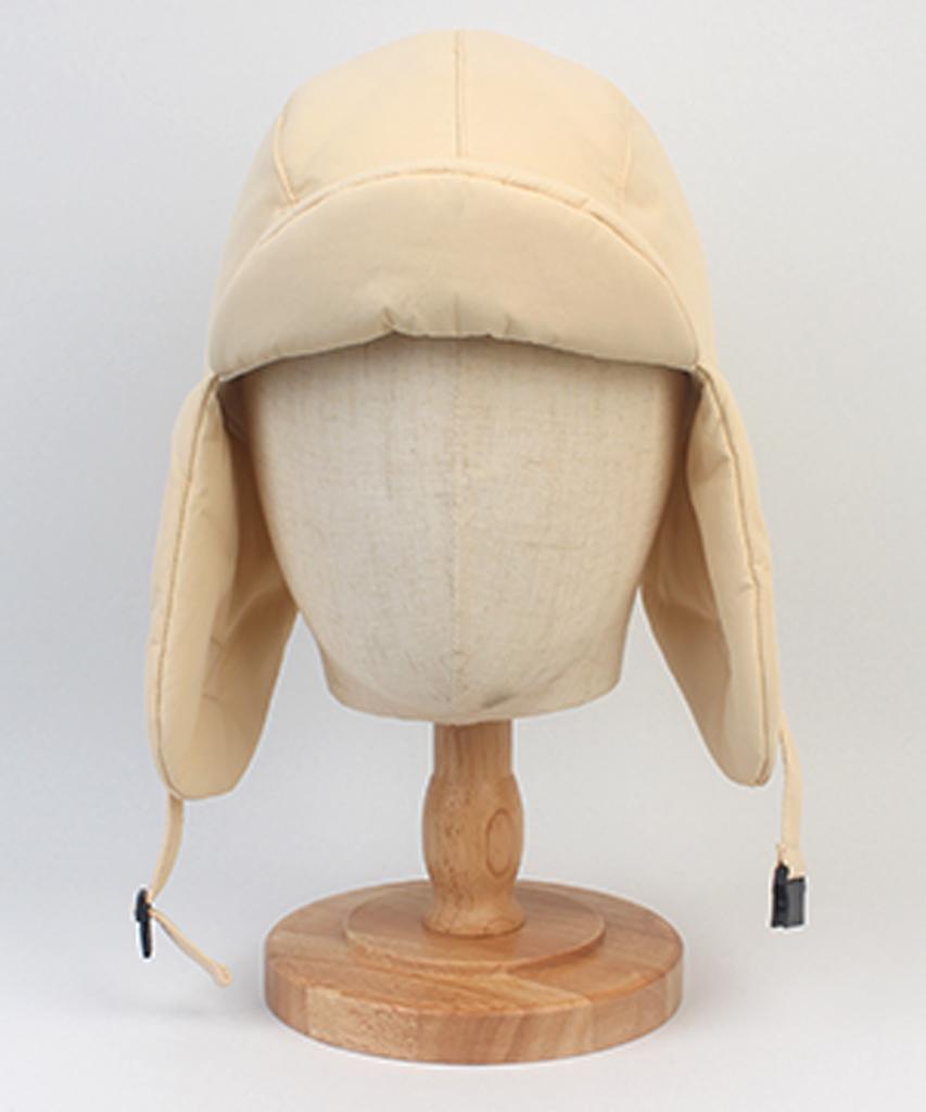 Yunibeosyeolkemiseuteuli Bike Padding Beige Balaclava Padded Hat