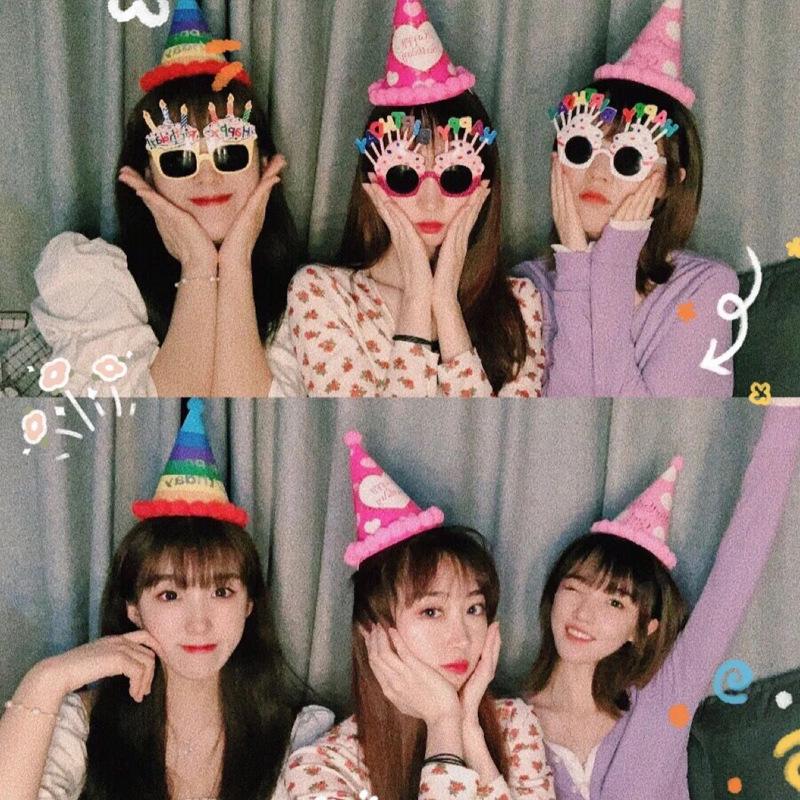 Party Props: Birthday Hats and Glasses for All Ages