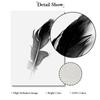 Black and White Feather Wall Art Pictures Modern Dandelion Quotes Canvas Painting Nordic Posters for Living Room Home Decor