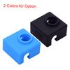 3 Peças MK9 Hotend Meia de Silicone Bloco de Aquecimento Capa Protetora Caixa de Silicone para Ender 3 Ender 3 Pro Ender 5 CR 10 10S S4 S5 com Material de Gel
