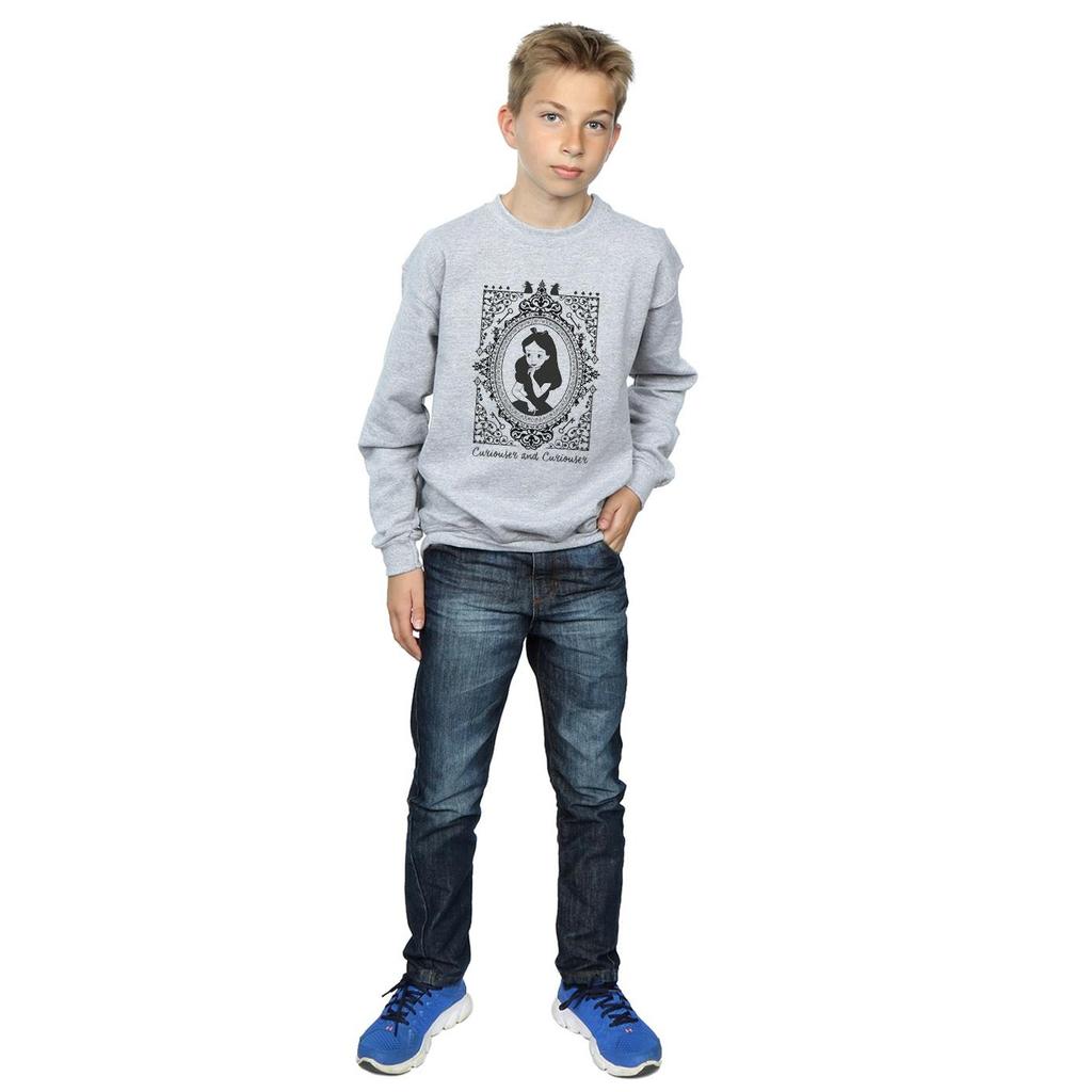 Disney Boys Alice In Wonderland Frame Sweatshirt