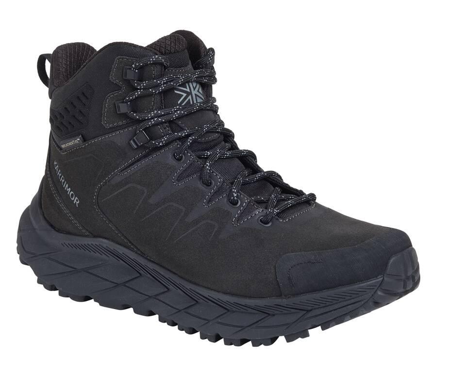 Men's Outdoor Hiking Shoes Karrimor Goshawk Mid K1104-Blk
