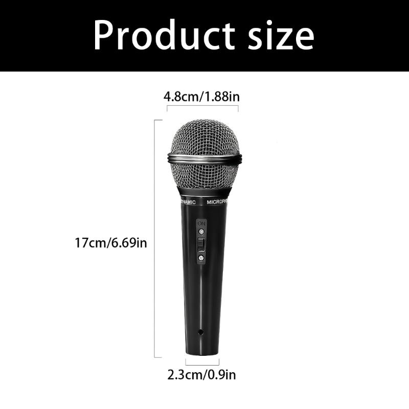 Props Microphones Fake Microphones Props Pretend Microphones Toy Microphones for Kids Toddler, Girls Toy for Teen Girl Gift