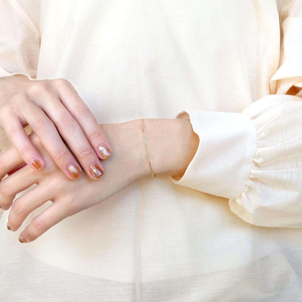 [Official][VA Vendome Aoyama] K10YG Gold Bracelet GJVB0119LSYG