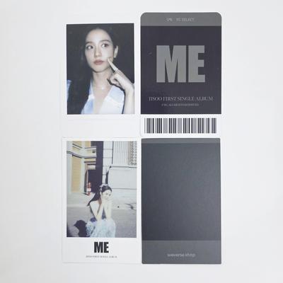 JISOO ME Album YG SELECT POB Polaroidová fotokarta