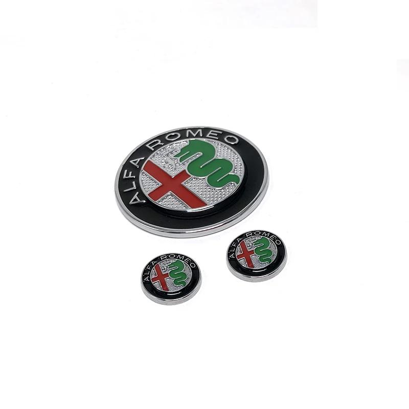 Alfa Romeo Giulia Stelvio car multimedia center control knob decorative sticker switch knob decorative accessories