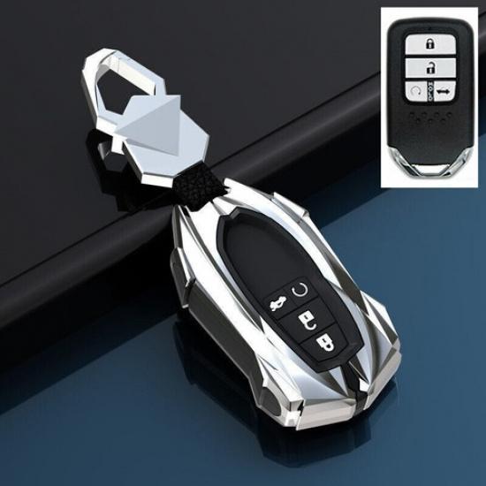 For Honda Accord Civic Pilot CR-V HRV Zinc Alloy Car Remote Key Cover Fob Case*1