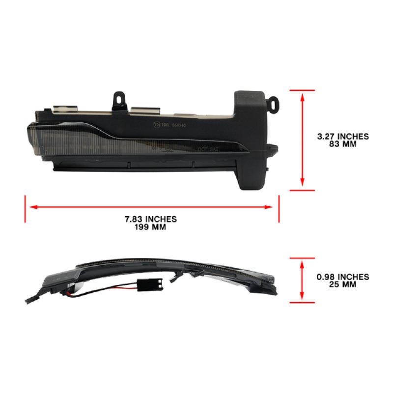 For Volvo XC60 2014 2015 2016 2017 Sequential Led Rearview Side Mirror Blinkers Dynamic Turn Signal Light Indicators 31371878/79