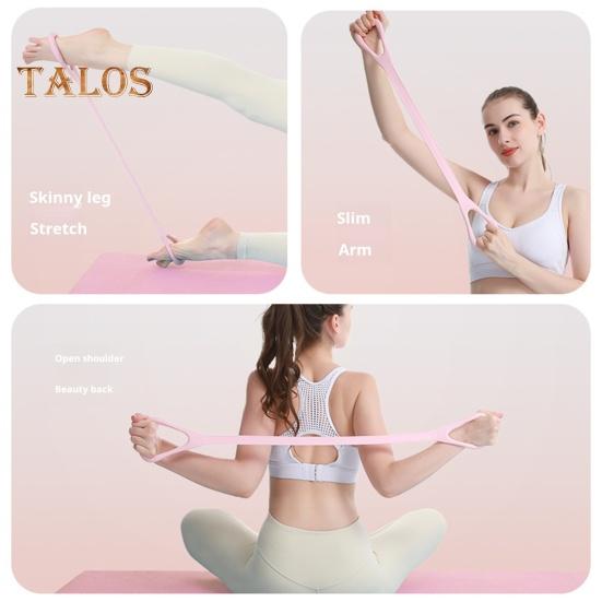 Taśma oporowa do ćwiczeń w kształcie ósemki z uchwytem antypoślizgowym, przenośna, dla mężczyzn i kobiet, rozciągająca ramiona, trening siłowy, elastyczny pasek, lina napinająca