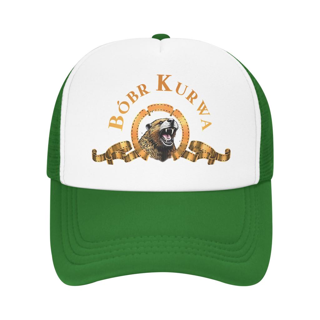 Mesh Sun Hats Bober Kurwa Bobr Kurwa Summer Trucker Hat For Men Adult Street Style Adjustable Running Hippie Baseball Cap