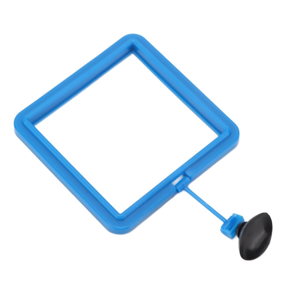 Aquarium Feeding Ring Plastic Floating Food Square Feeder Ring for Fish Tank Gold Fish