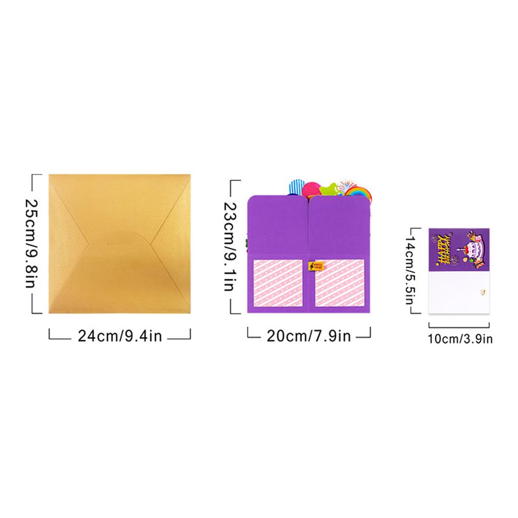 Handmade Musical Photo Frame Greeting Card Feature Built In Melodies And Sparkling LED Light Effect