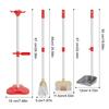 Yousheng Toddler Cleaning Set Kids Cleaning Toy Includes Duster Brush Mop Sponge Broom Dustpan Cloth Housework Pretend Play Set for Boys Girls Ages