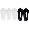 5 Pairs/Lot Socks Women's Ankle Short  No-Show Invisible Foot Summer Thin Cotton Set White Low Cut Boat Lace Silicone Non-Slip