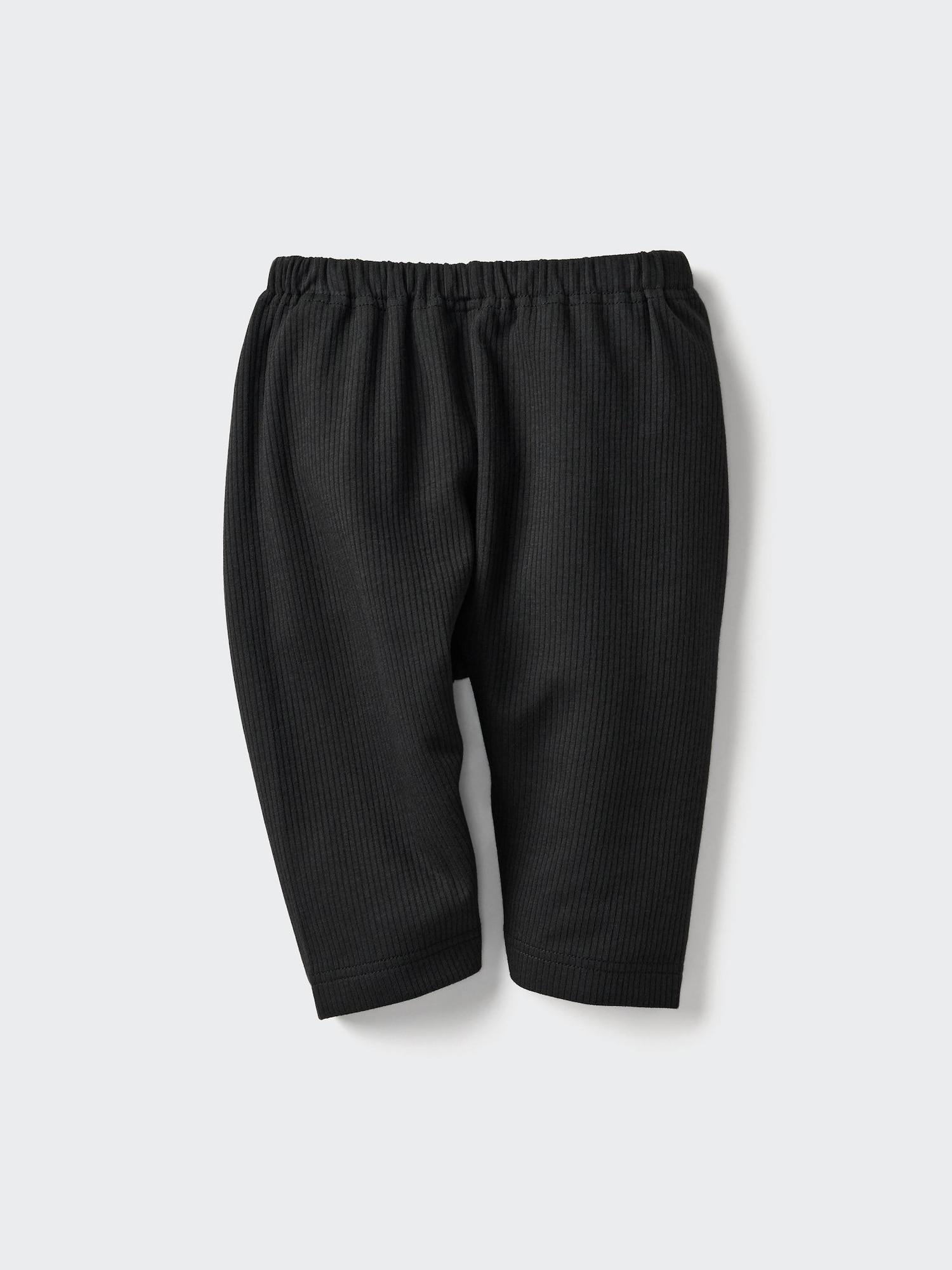 

Uniqlo Япония Леггинсы Air Rhythm Свободный крой 3/4 длины 09 BLACK/80