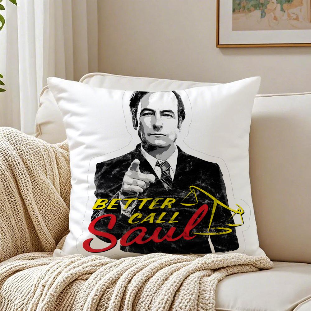 TV Drama BBetter CCall Saul Cushion Cover Pillowcase Antidustmite Living Room Sofa Decor Cushion Room
