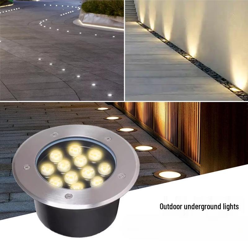 Mengpao LED Außen-Erdspießleuchte