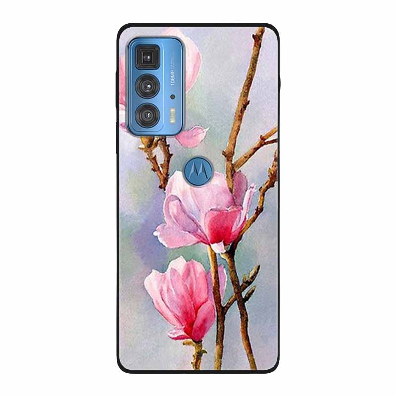 Dla Motorola Moto Edge 20 Pro Lite 5G Case odporny na wstrząsy miękki silikon TPU tylna pokrywa dla Moto Edge20 Fusion Pro etui na telefony śliczne