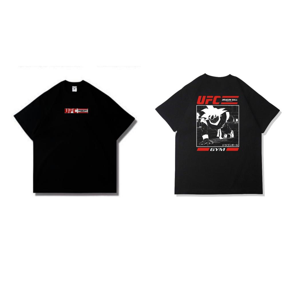 Dragon Ball Animazione Sun Wukong Giunto UFC Uomo e Donna Retro Alta Qualità Cotone Girocollo Stampato T-Shirt Tendenza Ins Top