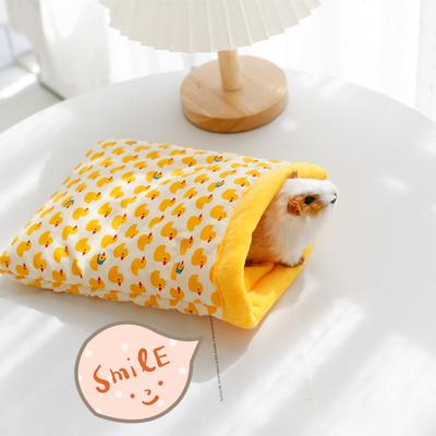 Colorful Small Pet Hamster Accessories Guinea Pig Small Nest Pet Hedgehog Squirrel Hamster Bed Comfortable Warm House for Winter