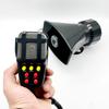 12V 100W Lautsprecher Set Auto Warnalarm Megafon Polizei Sirene Lufthupe Lautsprecher Autohupe Mehrton- & Claxonhupe 120DB Laut