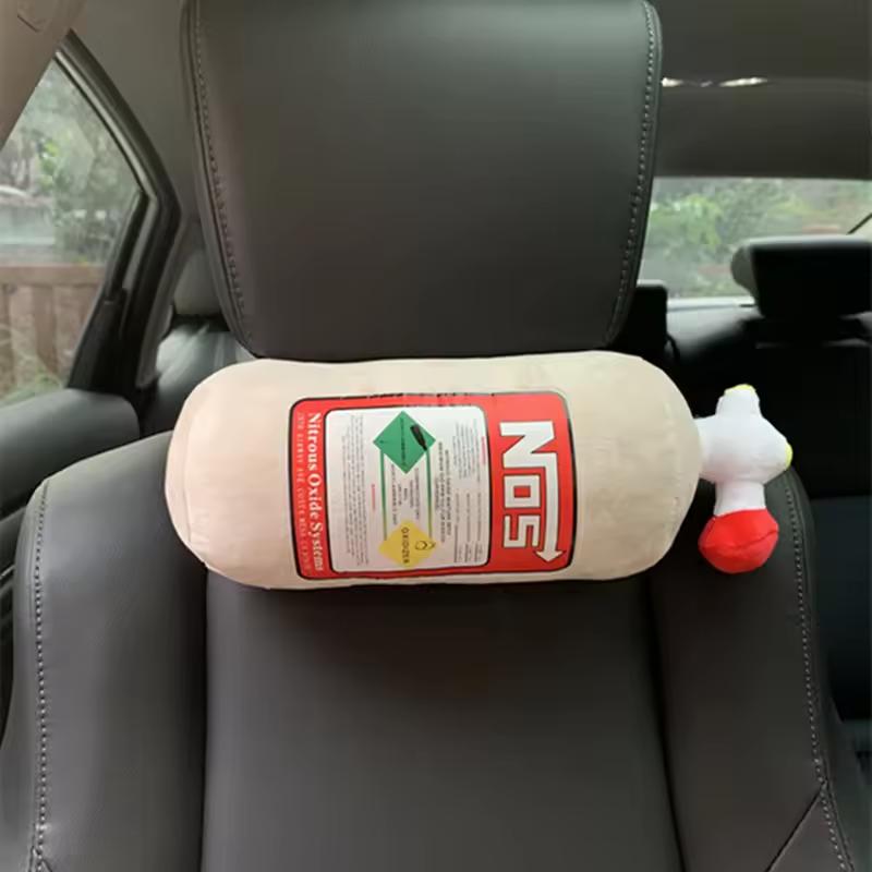 

Подголовник для автомобильного сиденья, плюшевые подушки для шеи, автомобильная азотная цилиндрическая подушка для шеи, подушка для сиденья, подушка для талии, автомобильные аксессуары, украшения