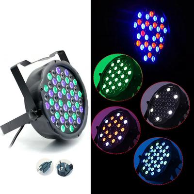 DJ Slim Par64 RGBW 54X3W LED-Licht PAR 3in1 DMX Outdoor Farbmischung Bühnenlampe