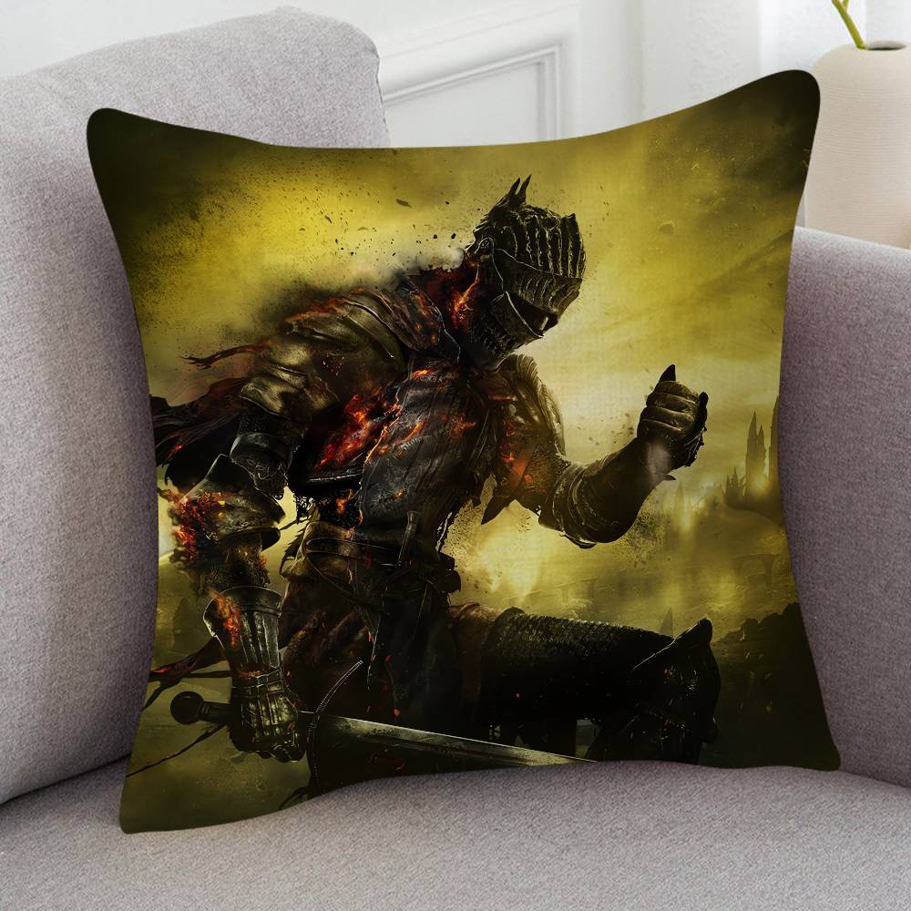 GAME Dark Souls Pillow Gift Home Office Decoration Bedroom Sofa Car Cushion Cover Case x