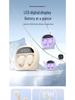 New M41 True Wireless Bluetooth Headphones - Transparent In-Ear Design, Smart Display, Noise Cancelling, Long Battery Life
