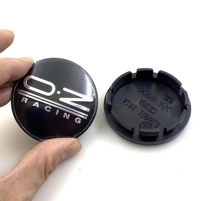 

4pcs 56mm OZ Wheel Hub Center Caps Car Logo Badge Emblem Rim Dust-Proof Cover Auto Replacement Parts Accessories