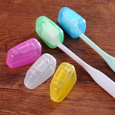 Candy Colored Travel Portable Toothbrush Box Travel Toothbrush Head Cover Toothbrush Protection Cover Portable Toothbrush Cover