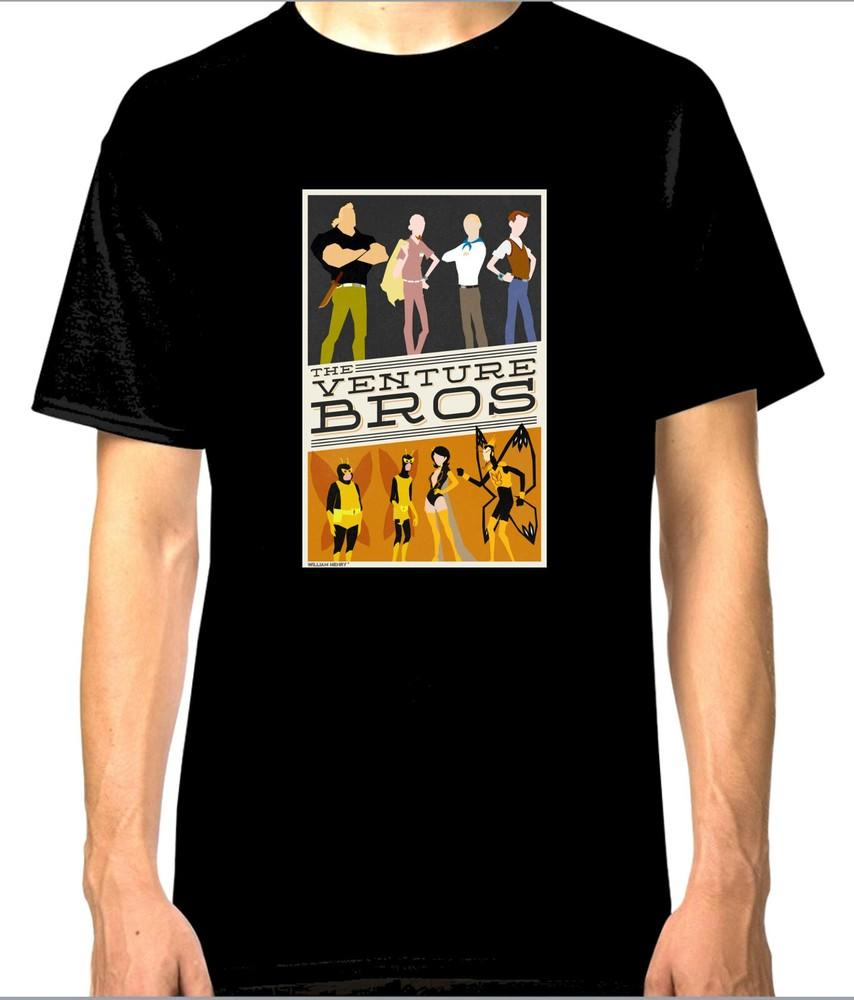 

Футболка The Venture Brothers Брок Самсон *100% хлопок* Высокое качество* Унисекс футболка S