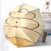 Capybara Themed Travel Umbrella-8 Ribs Automatic Opening and Closing, Portable Folding Design, Compact and Stylish Umbrella Suitable for Out