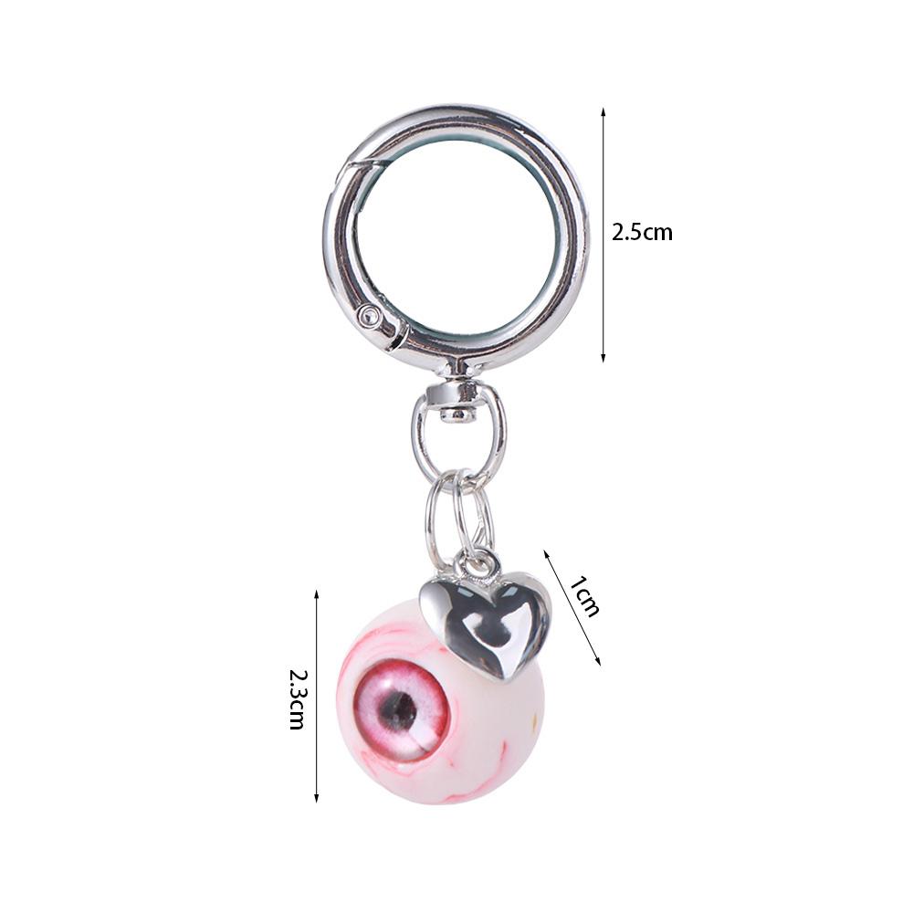Harzmaterial Gothic Auge Schlüsselanhänger Goth Stil Auge Schlüsselanhänger Halloween Augen Schlüsselanhänger Heimdeko
