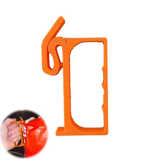 1/2/3Pcs Popcorn Bucket Handle Reusable Lightweight Ergonomic Universal Round Square Popcorn Bucket Grip Handle Snack Holder Carrier