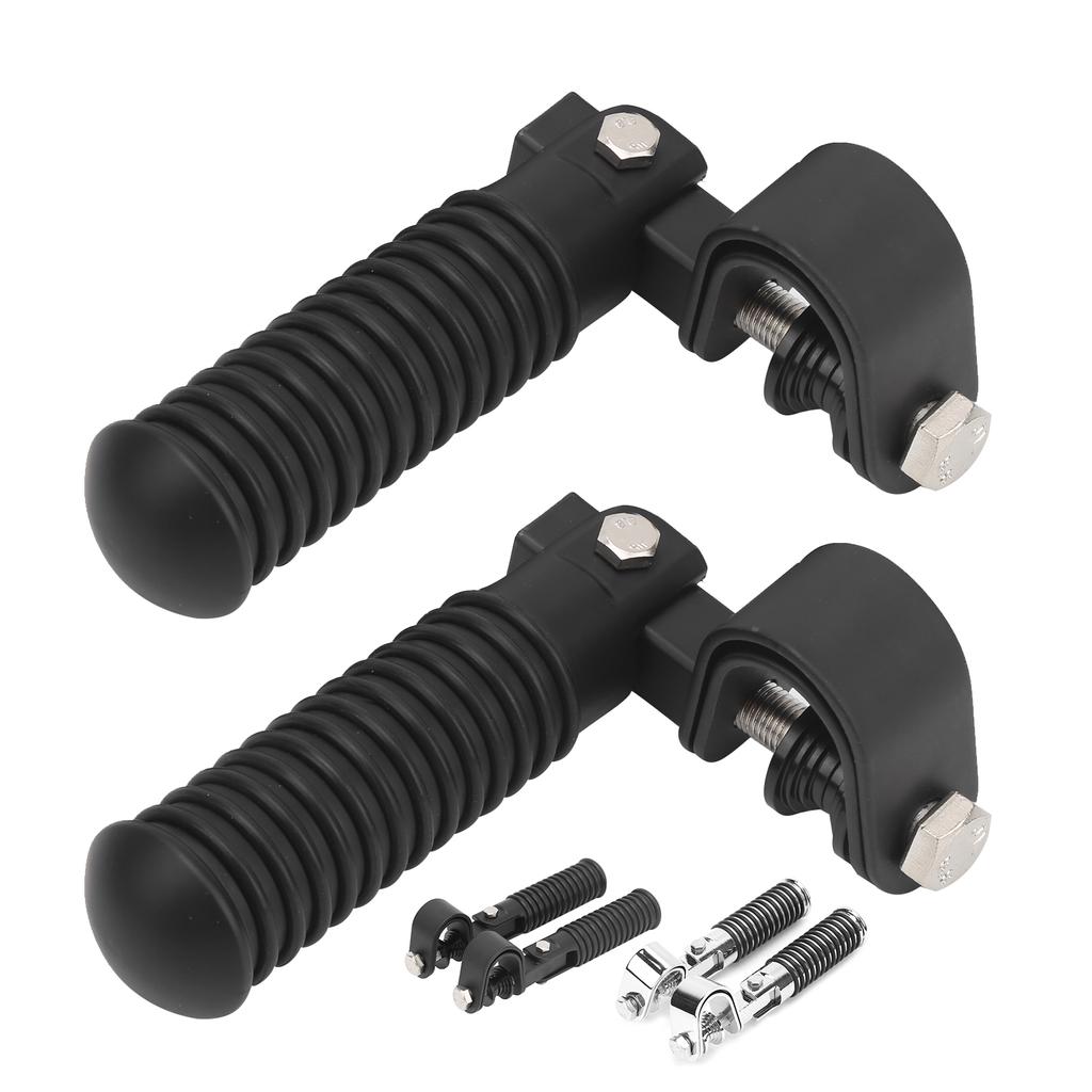 Pár motocyklových stupaček Clamp Držák na stupačku pro 1palcový motor Crash Bar Guard Fit pro