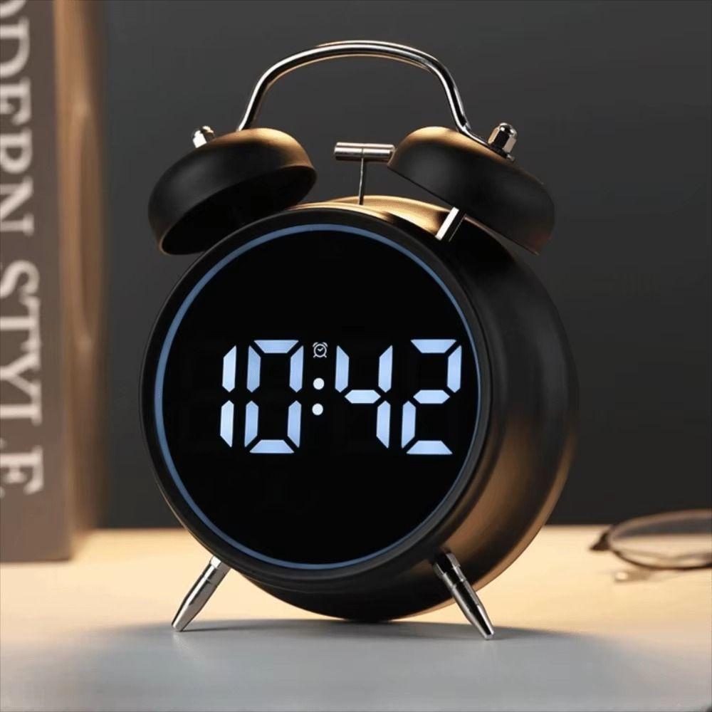 Extra Large Sound Digital Display Clock Night Light Smart Alarm Clock  Student Special